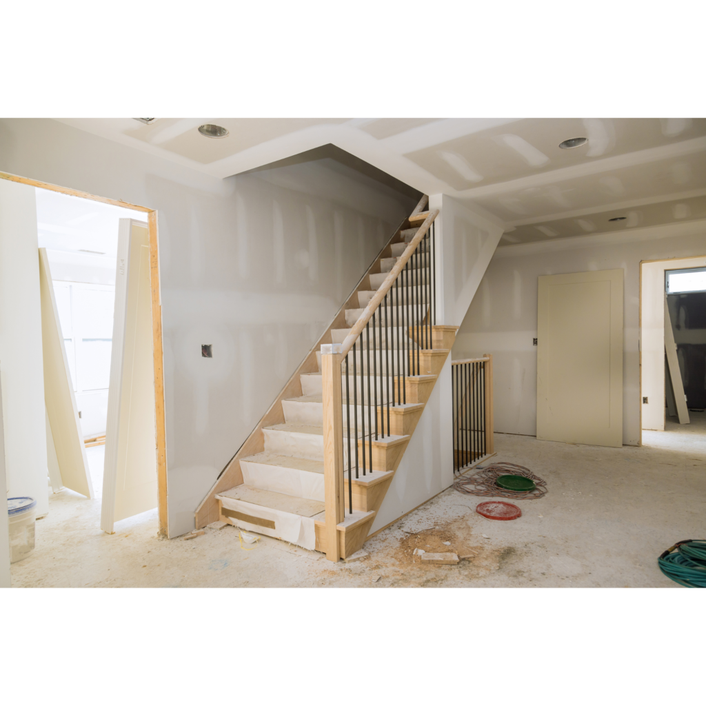 a staircase in a house